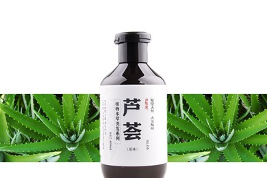 产品配方升级 泡沫丰富  控油去屑  雪莱昵植物本草芦荟无硅油洗发原浆400ml