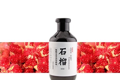 产品配方升级 泡沫丰富   雪莱昵植物本草石榴无硅油洗发原浆400ml